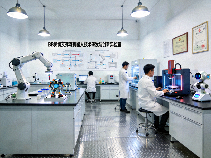 BB贝博艾弗森机器人技术研发与创新实验室内部展示